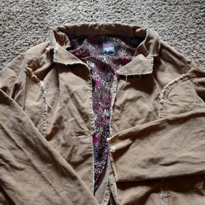 Corduroy star city coat